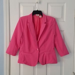 Pink Petite Blazer
